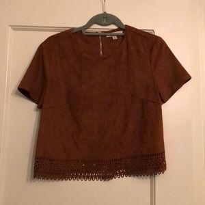 Sueade Top